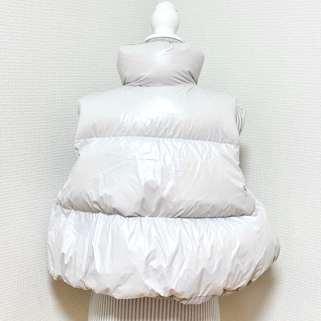 LE PHIEL ルフィル リバーシブルボリュームダウンベスト ベージュ