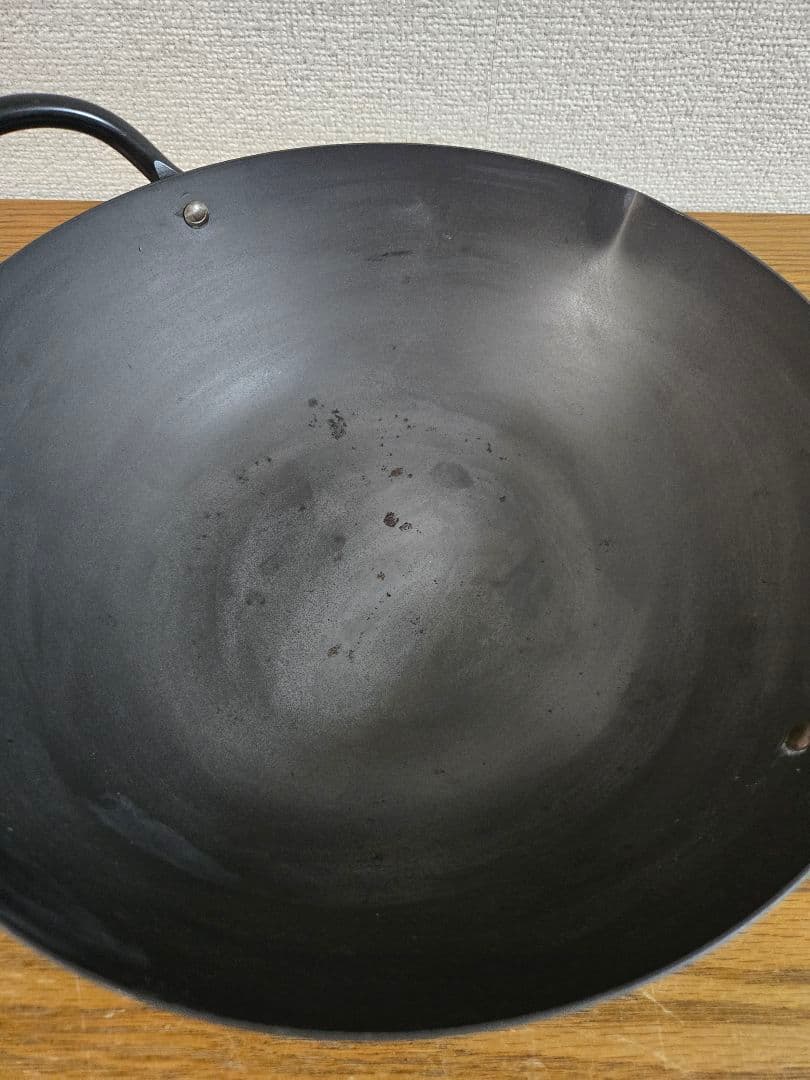 未使用　堺刀司 鉄製 中華鍋 北京鍋　３０ｃｍ　最終値下げ