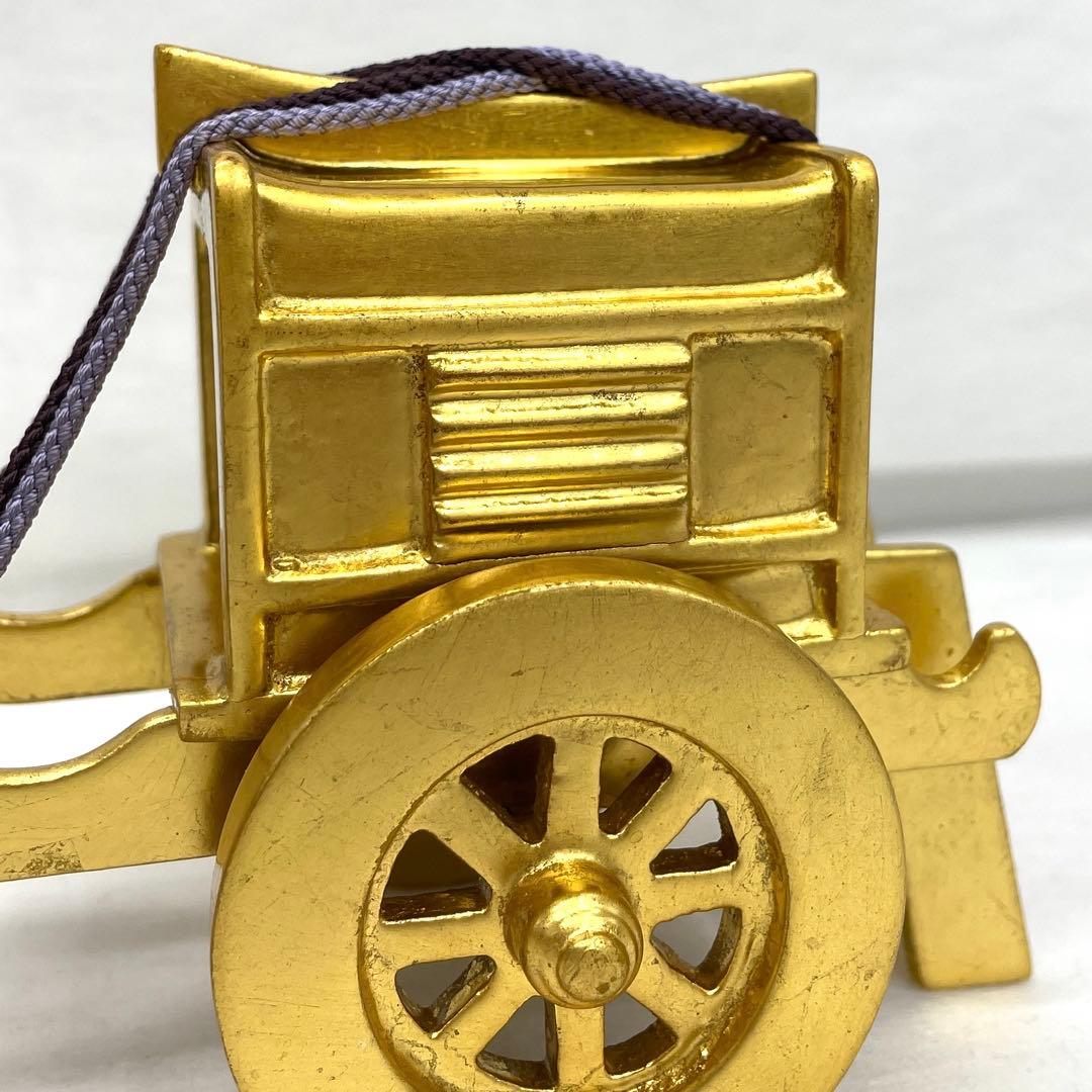 雛人形　桃の節句　本金箔押　ひな祭り飾り 道具セット　金色