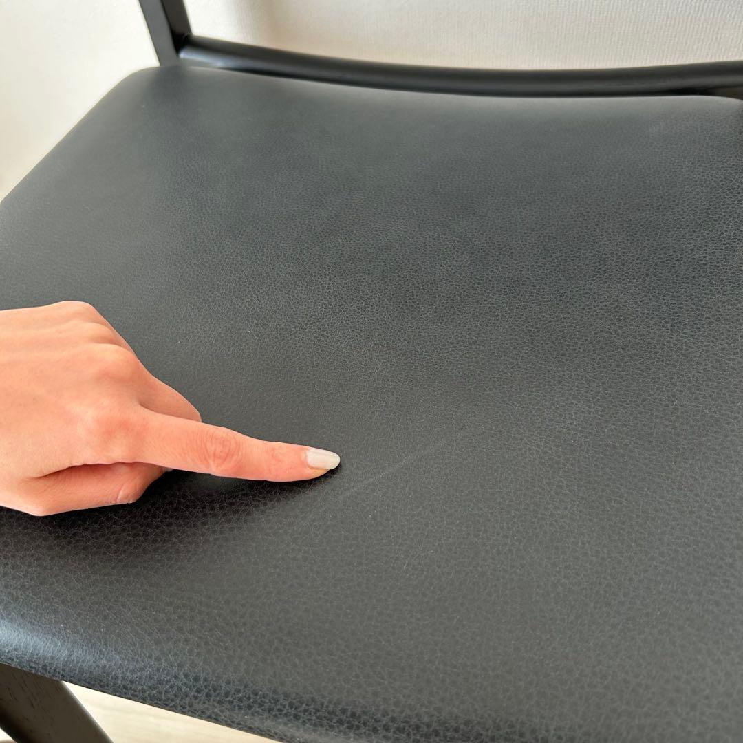 【新品・未使用】moda en casa スケッチ　ポイズチェア　ブラック