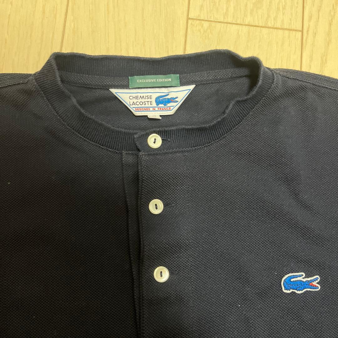 ラコステ　シップス別注　ヘンリーネック　2枚セット　サイズ2 サーモライト