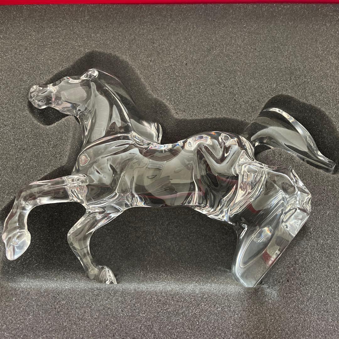 【本日終了SALE！大人気】Baccarat いななく馬　縁起物　躍動感 高級感