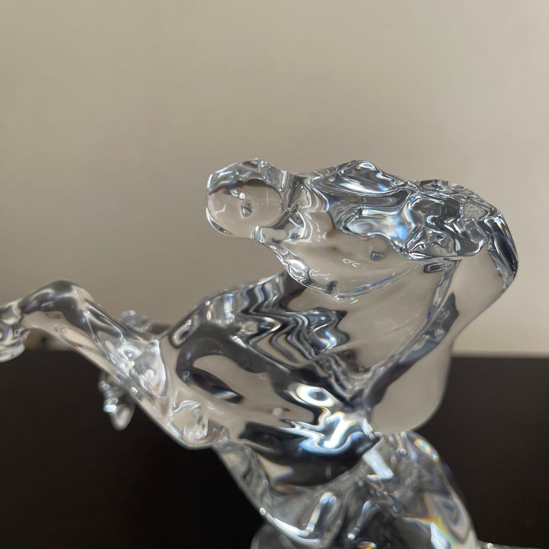 【本日終了SALE！大人気】Baccarat いななく馬　縁起物　躍動感 高級感