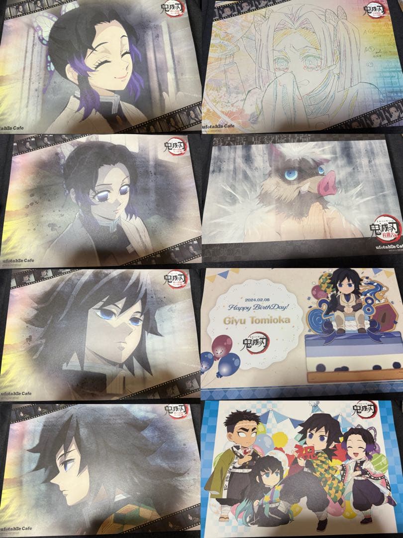 鬼滅の刃 マチアソビカフェ ufotable ランチョンマット まとめ売り