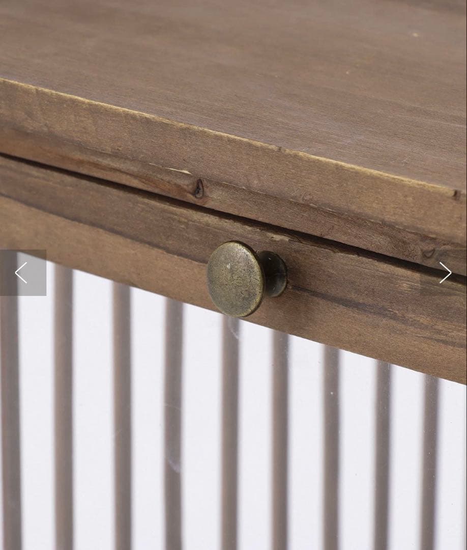 鳥かごキャビネット　サリュ　浪漫インテリア