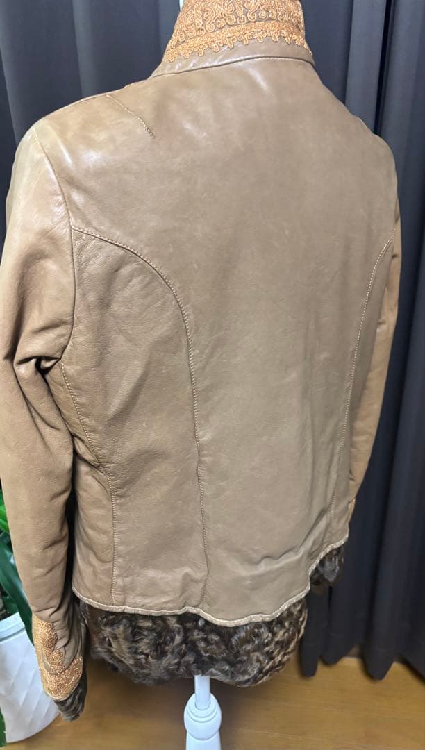 ★ エルマンノ・シェルヴィーノ★レザーショートジャケット