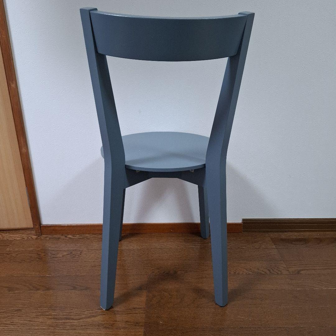 FIS 藤栄 ホアチェア ダイニングチェア 北欧風 パープルグレー 廃盤カラー