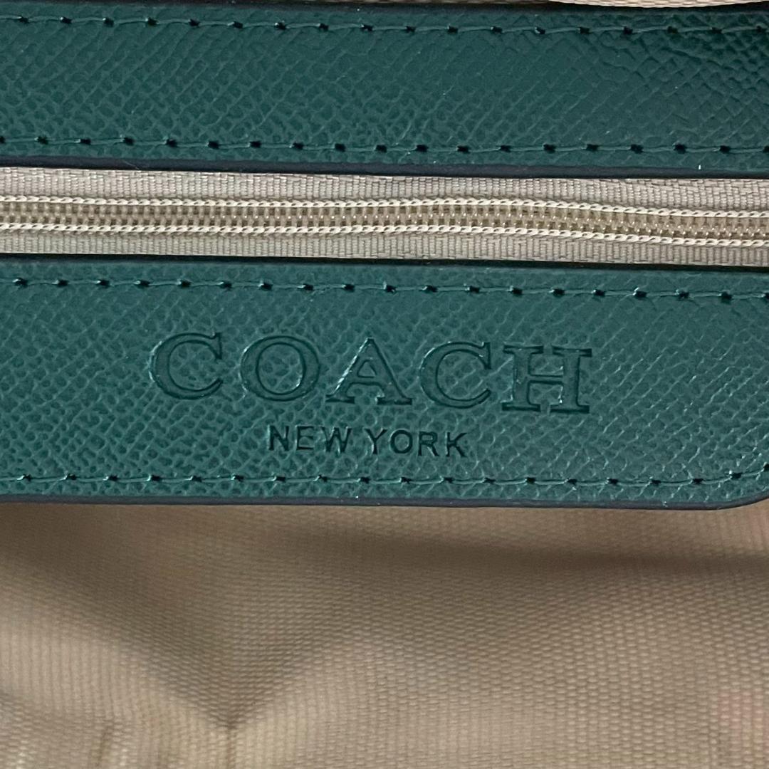 未使用級✨コーチ トートバッグ 花柄 ポーチ付き A4収納 肩掛け