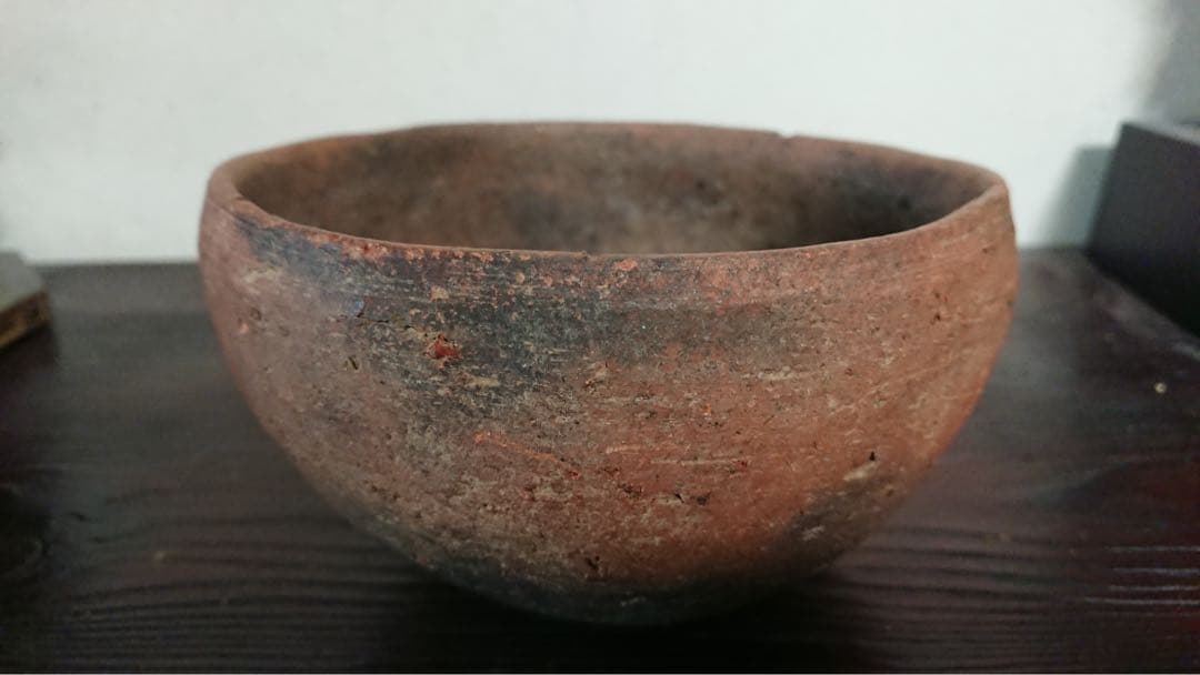 花器 古墳 碗型 土器 土碗 土師器 発掘 出土 骨董 古美術