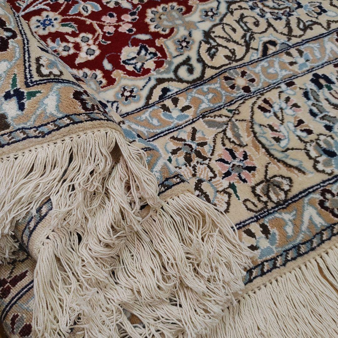 ペルシャ絨毯 ナイン 新品 250x151 ウール Persia Naein
