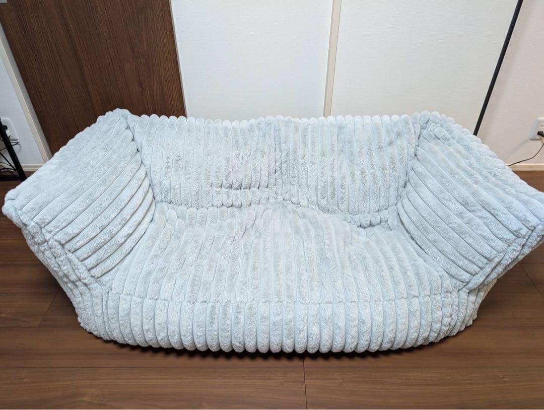 【美品】LoungePug アルバートソファビーズクッション 2人掛け