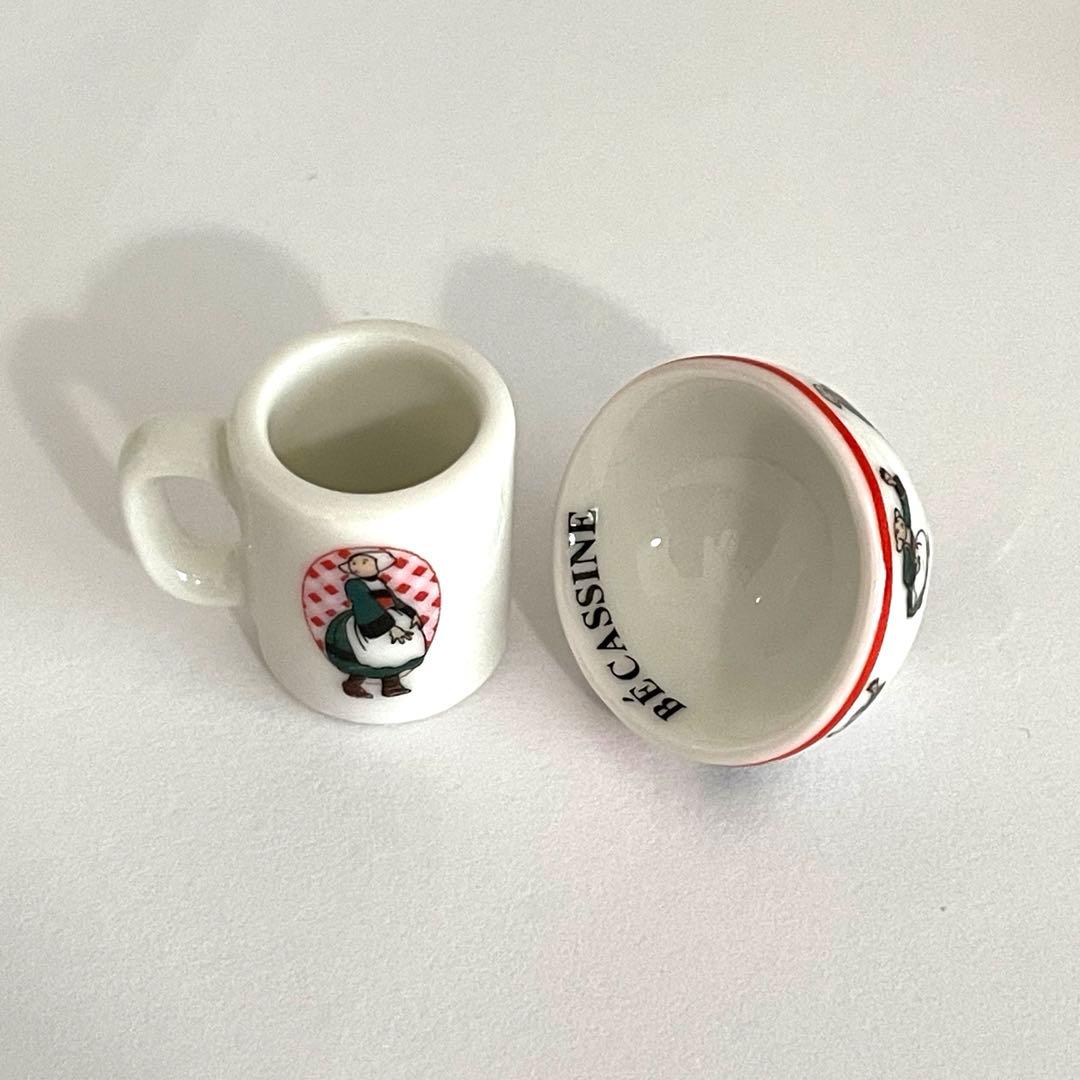 ベカシーヌのキッチン　フェーブ　ヴィンテージ　フェーヴ　フランス　陶器