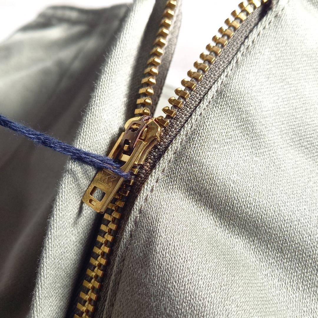 ラスト1着　カーキ　未使用　限定カスタム　マディソンブルー　タイトロングスカート