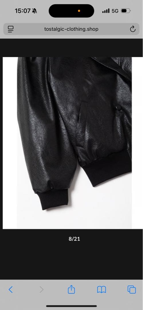 ジャケット・アウター 2way leather jacket / black