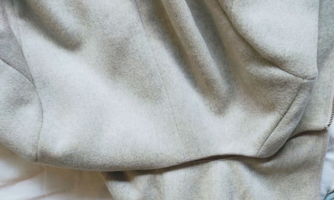 IENA イエナ二重織　フードコート 取り外し可能 生成り34 49500円