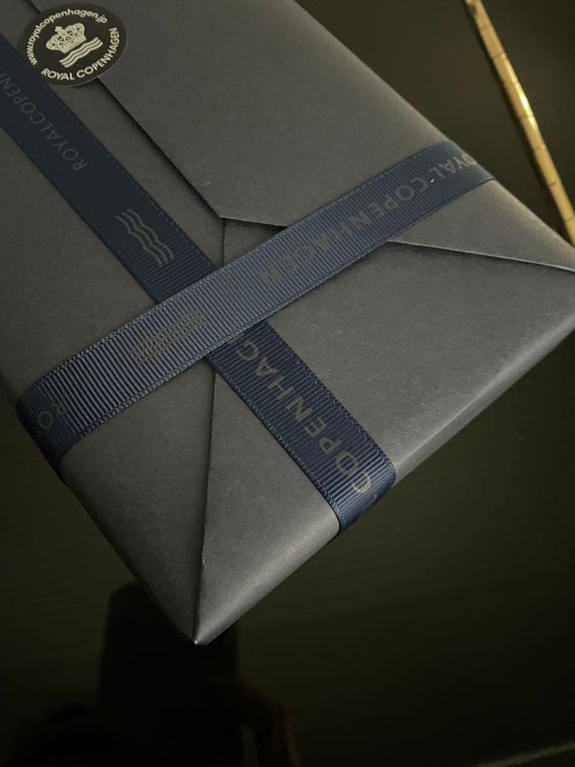 【ギフト包装】ロイヤルコペンハーゲン ブルーパルメッテ ブロッサム トレイ 2枚