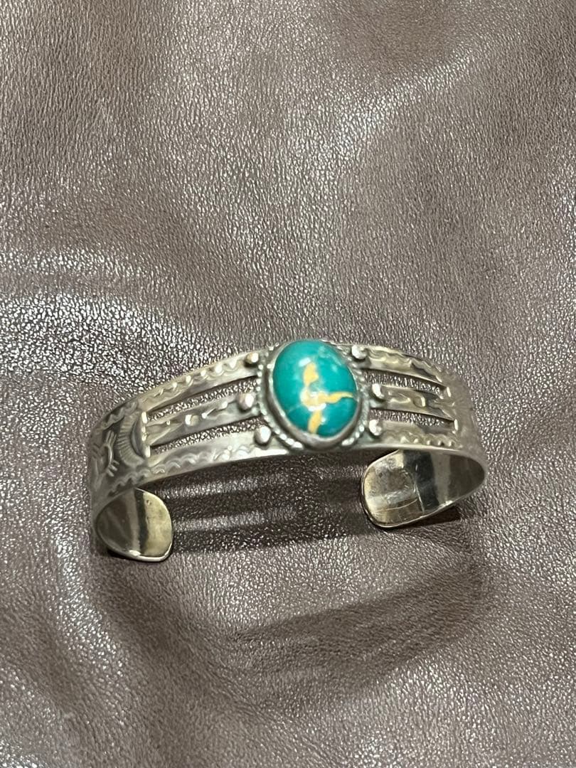 ナバホ バングル シルバー 1940s スワスティカ 卍　ヴィンテージ