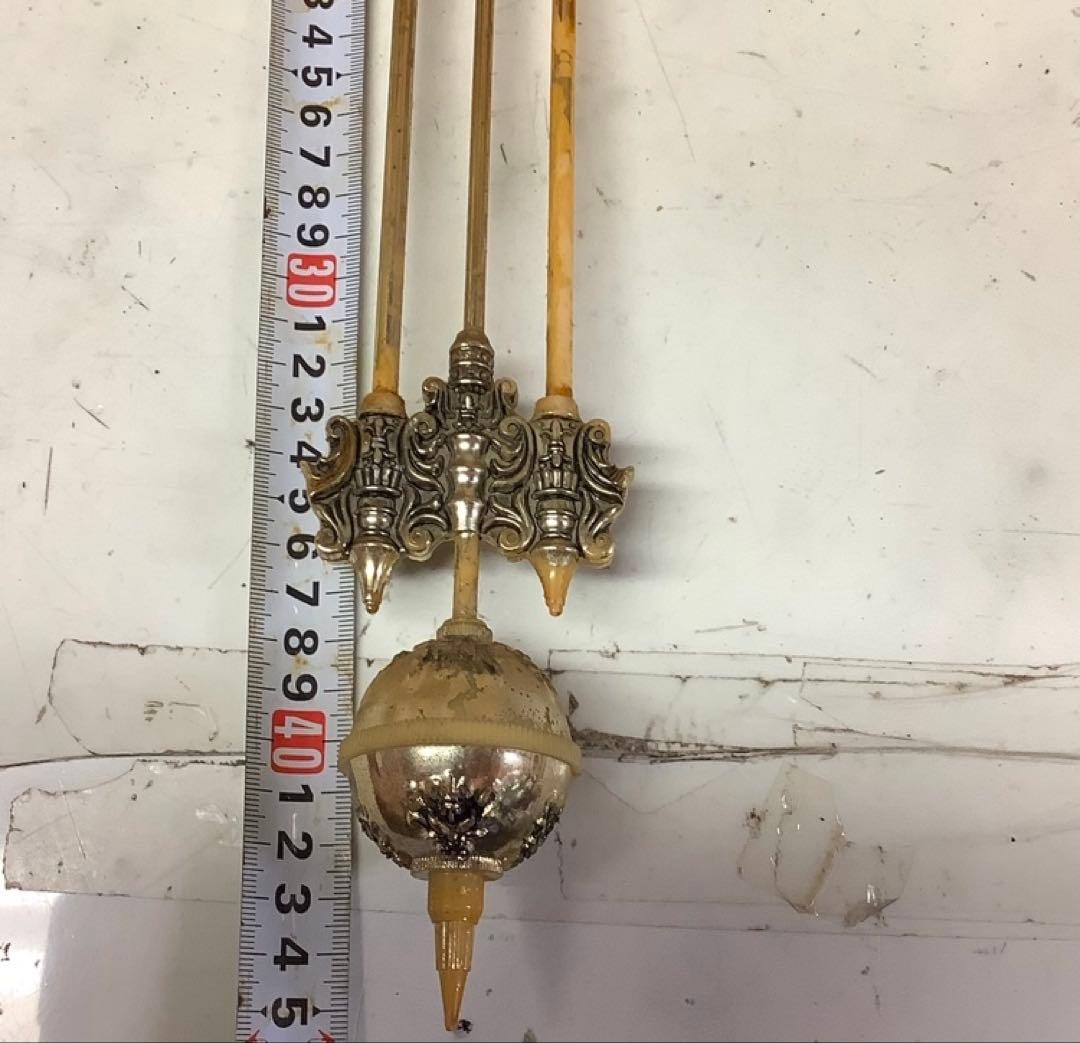 ブロンズ調置き時計4RP614Aアンティーク（Q-38)