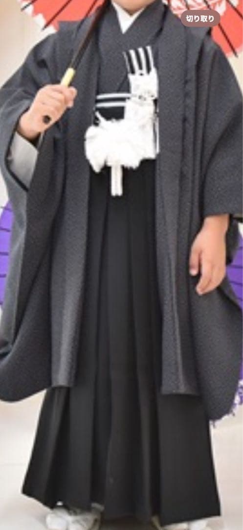 七五三　男の子5歳　袴セット