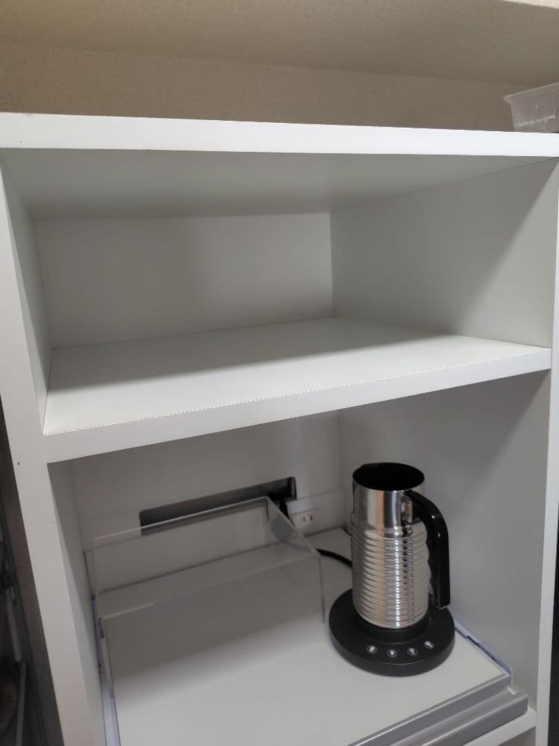 【さくちゃん☆様】【dinos】省スペース家電収納庫 キッチンラック