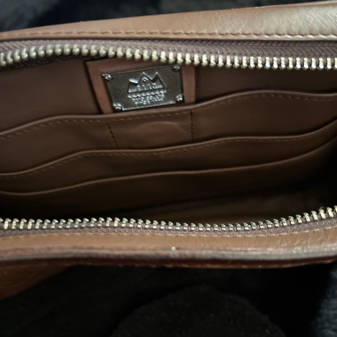 SAAD レザー ボディバッグ ブラウン