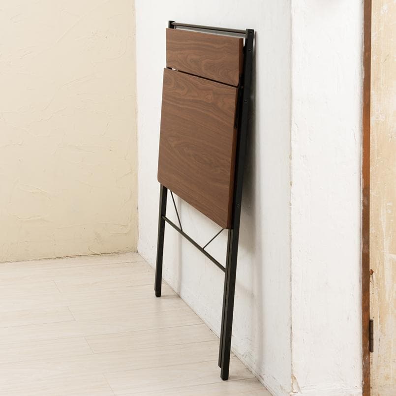 【新品・送料無料】幅80cm◎棚付折りたたみワークデスク テーブル 机