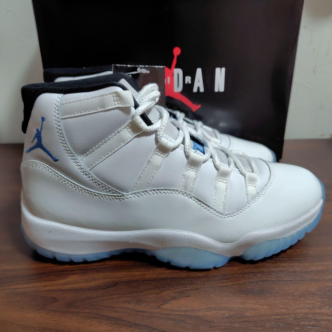 靴 NIKE AIR JORDAN 11 RETRO LEGEND BLUE