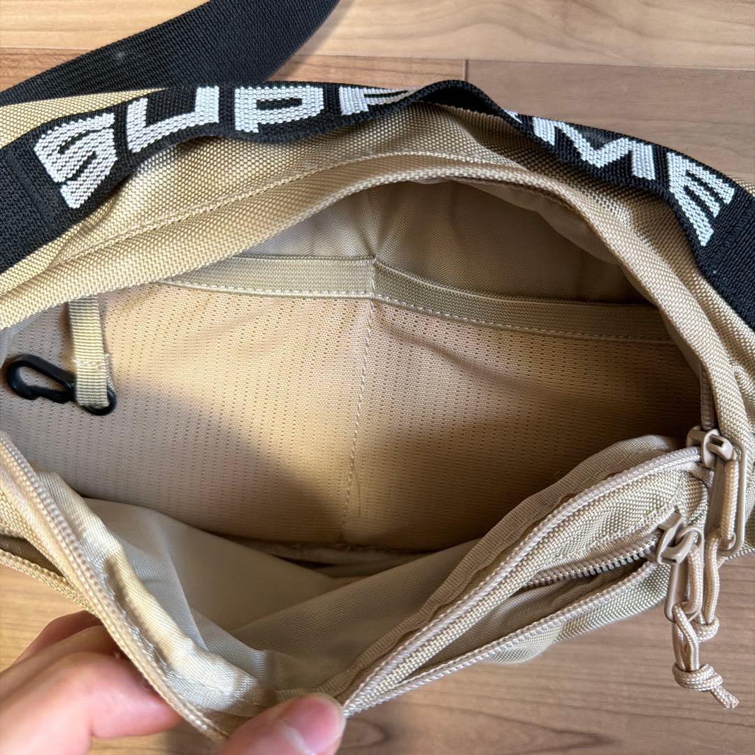 希少　美品　Supreme シュプリーム Waist Bag Tan ベージュ