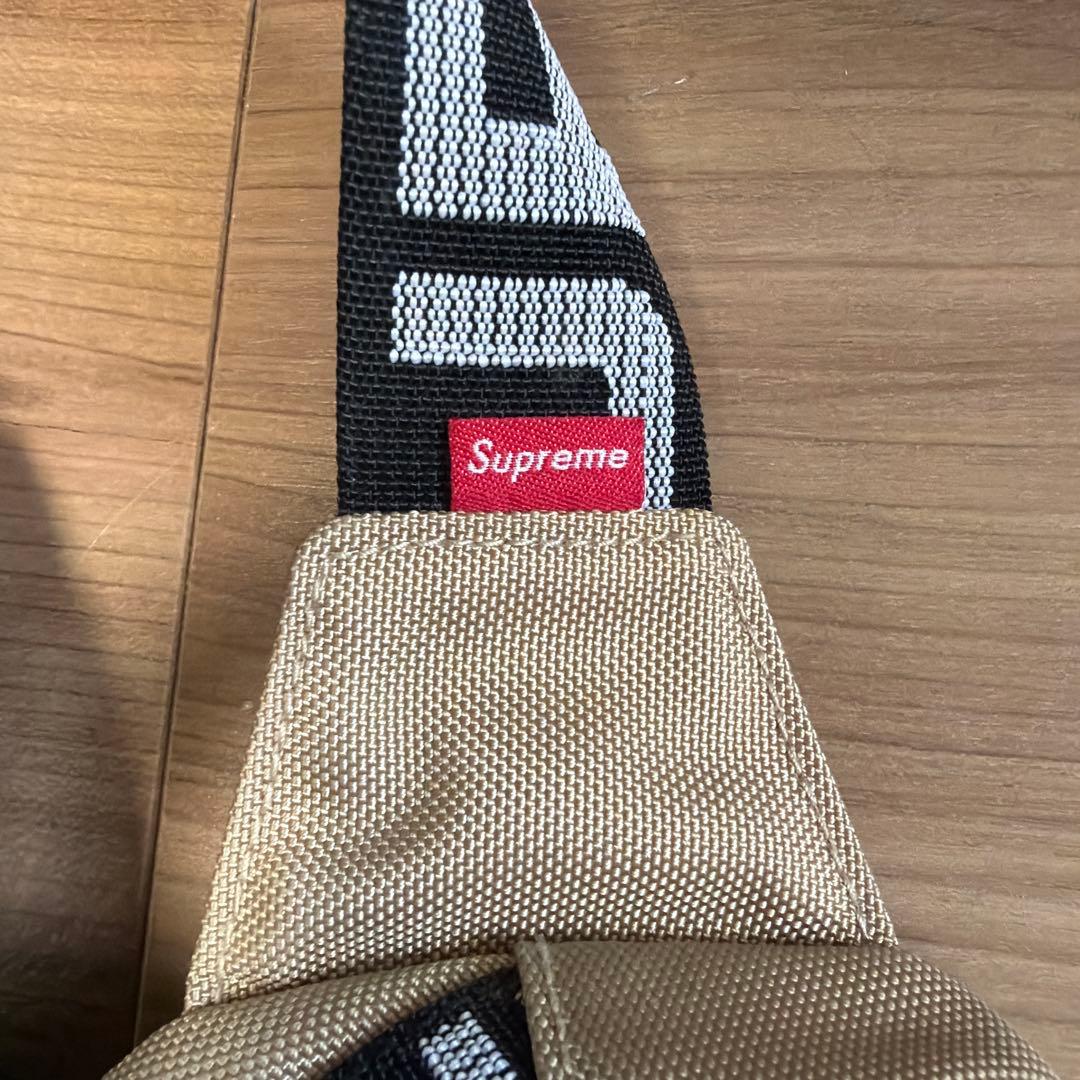 希少　美品　Supreme シュプリーム Waist Bag Tan ベージュ