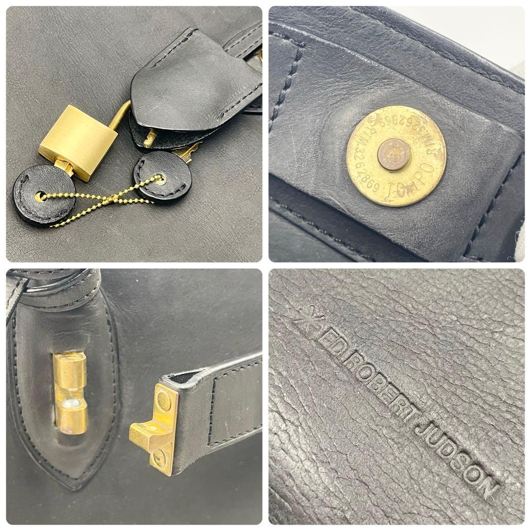 【極上】ED ROBERT JUDSON レイトントートバッグ ブラック大容量