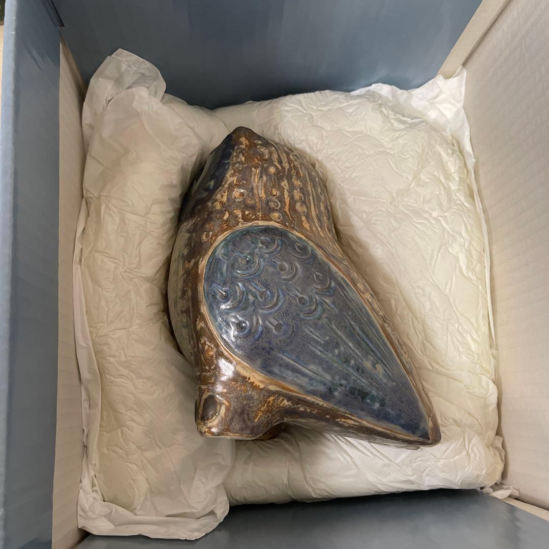 リヤドロ Lladro 福を呼ぶ鳥(小・grey)フクロウ