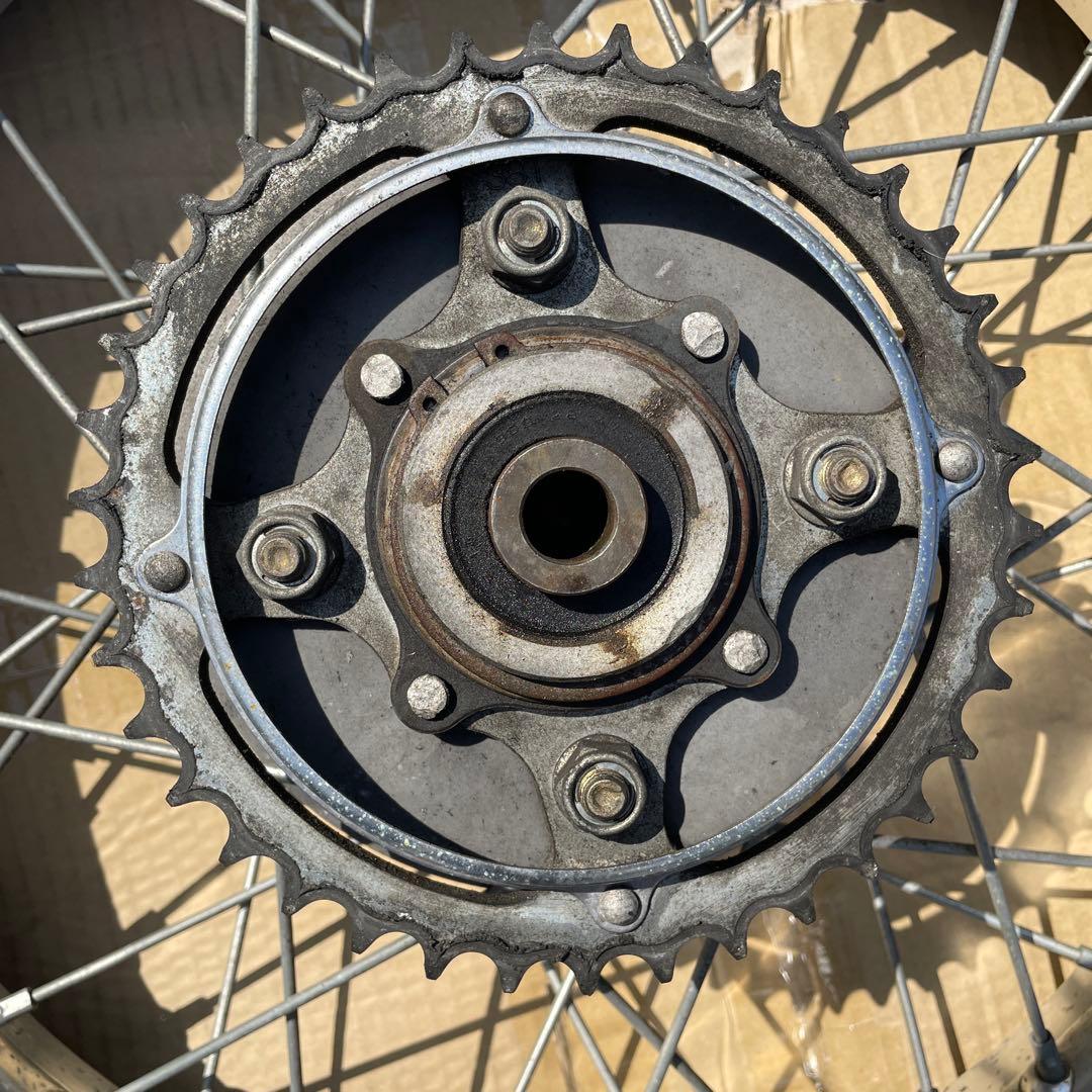 Honda gb250 クラブマン　ホイール　タイヤ　ブレーキ