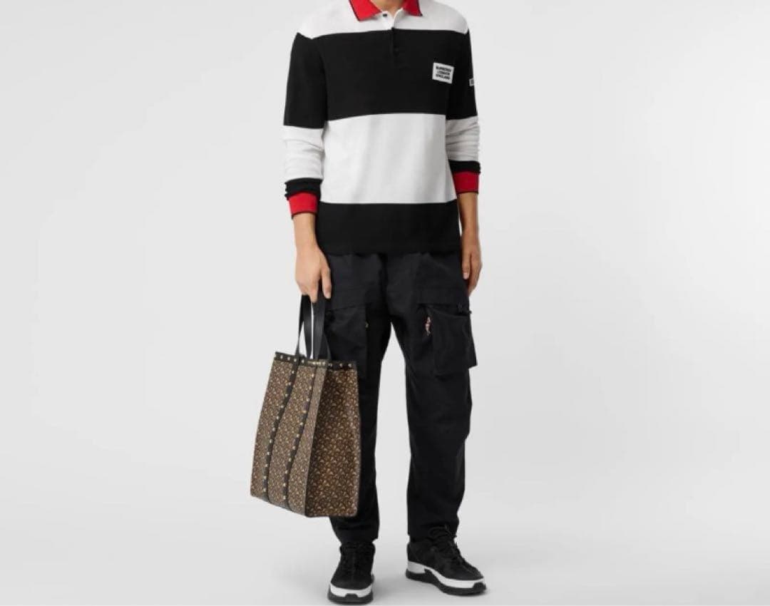 【Burberry】TBモノグラム　トートバッグ