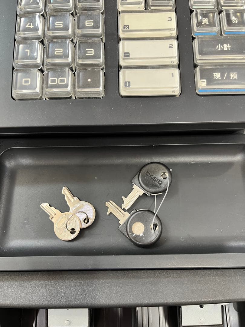 人気の黒　簡単レジ 感熱紙カシオ SE-S10(黒)レジスター 8部門