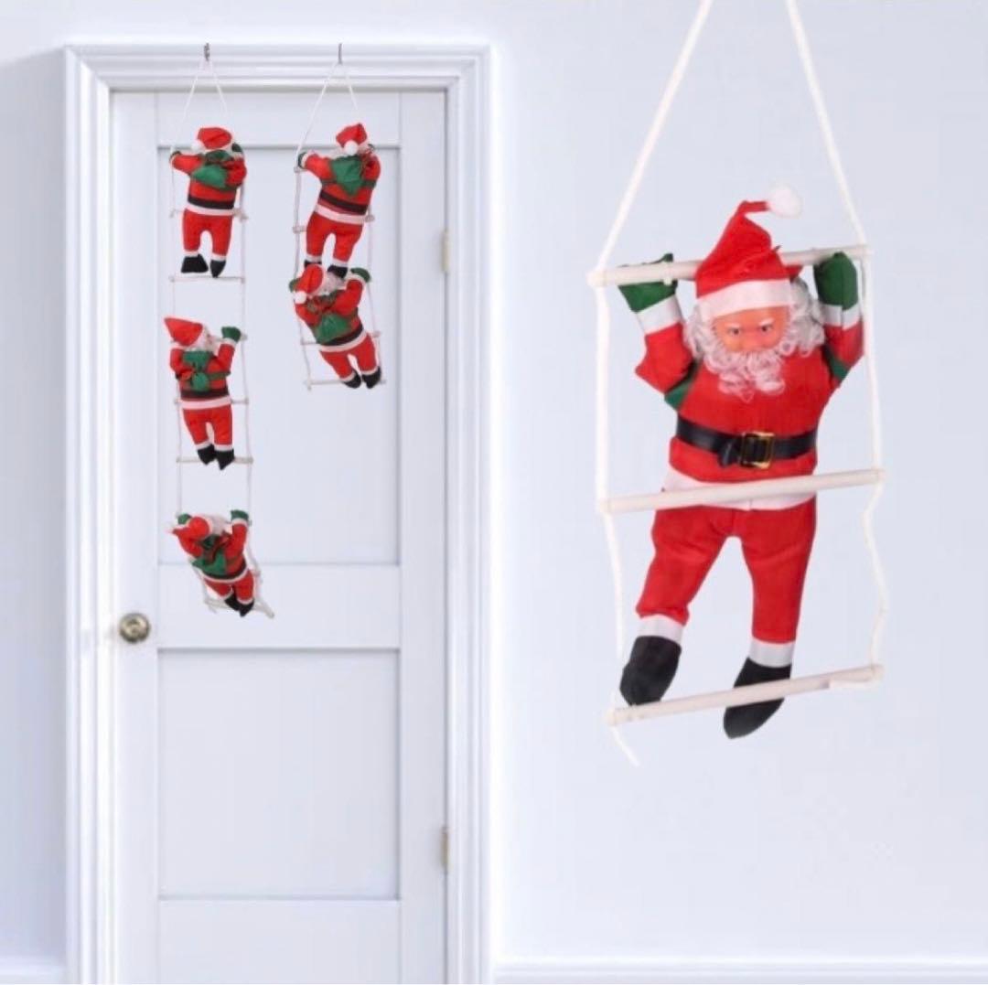 限定SALE ⭕️クリスマス シンプル ツリー はしご サンタクロース Xmas