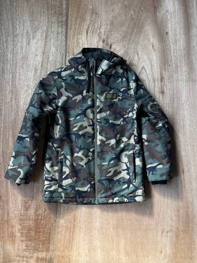 AIRBLASTER toaster jk カモフラージュ ジャケットSsize