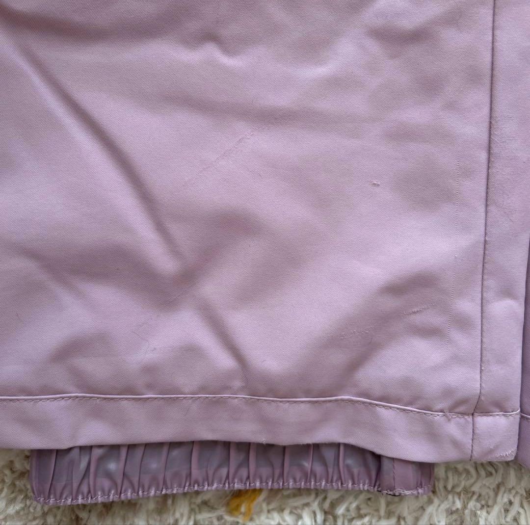 ロキシー　キッズ　スキーウェア　上下　グローブ　猫耳、耳当て付きニット帽　計5点