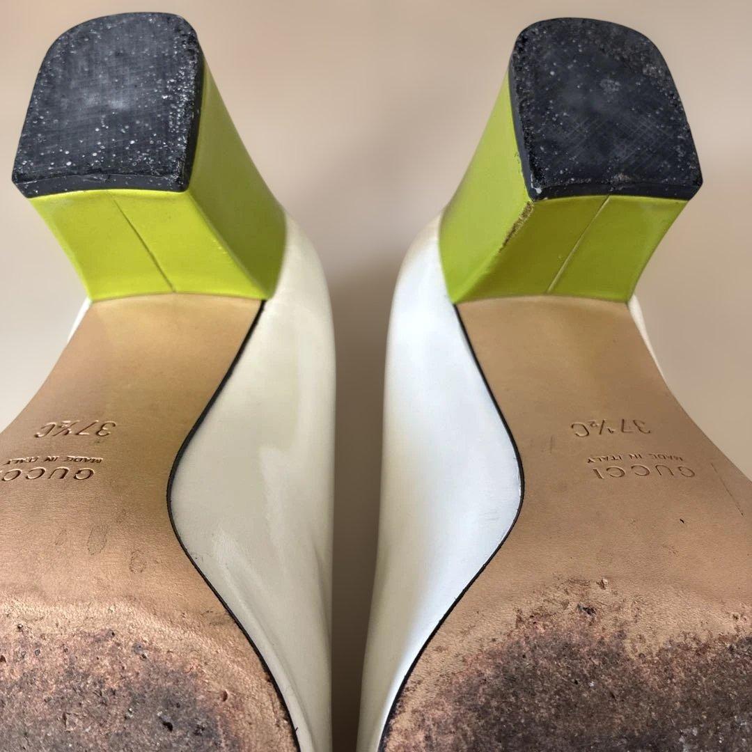 GUCCI グッチ　パンプス　エナメル　ホースビット 24.5