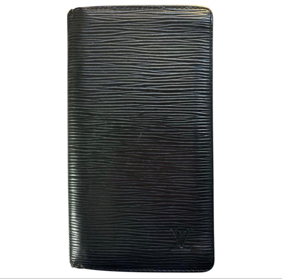 サ*ー様 【美品】ルイヴィトンエピレザー ブラックエピ長財布 2つ折り