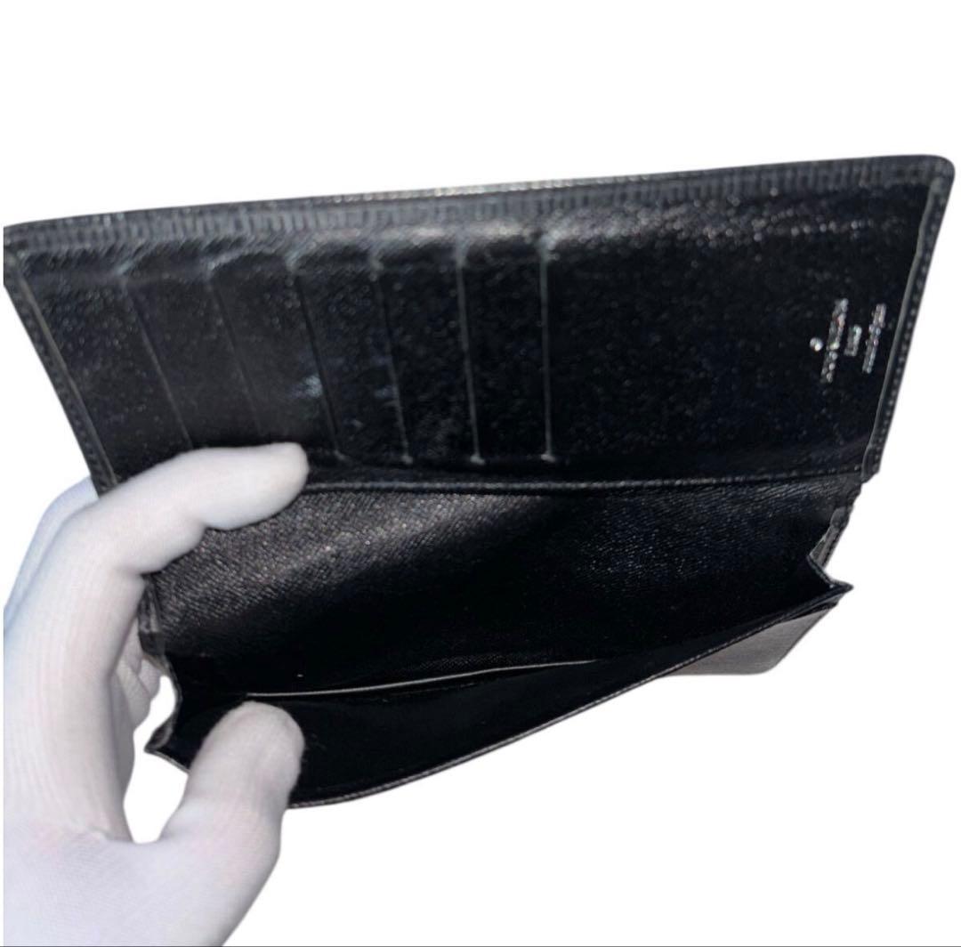 サ*ー様 【美品】ルイヴィトンエピレザー ブラックエピ長財布 2つ折り