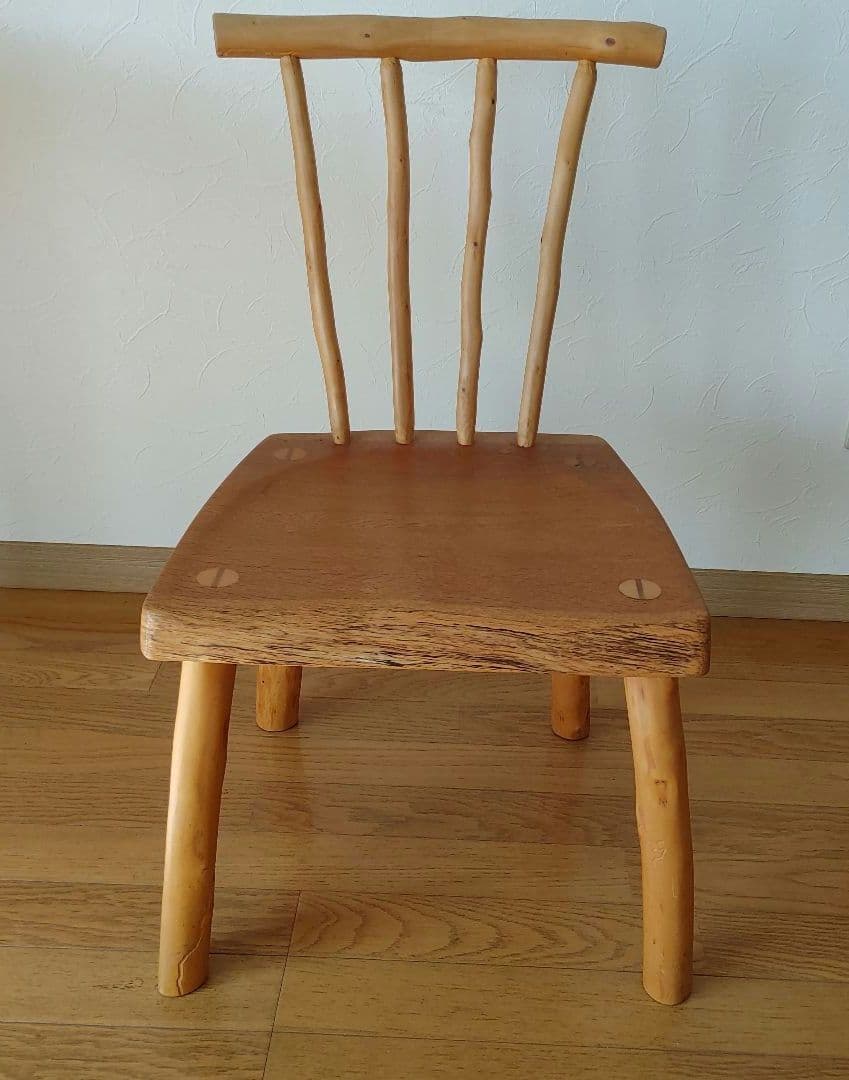 クラフト系木製椅子