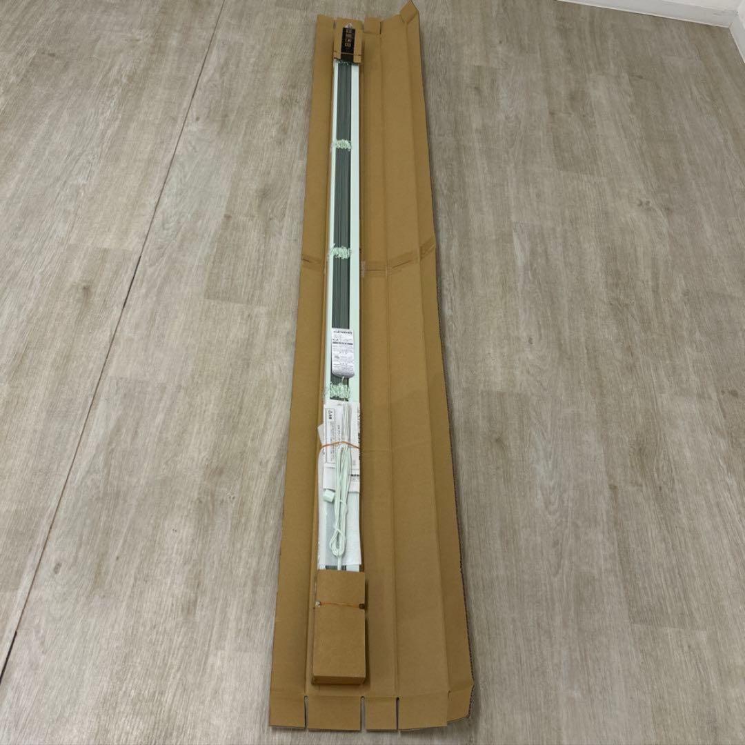 新品☆ブラインド ニチベイユニーク25 右操作 ワンポール式 197×197cm