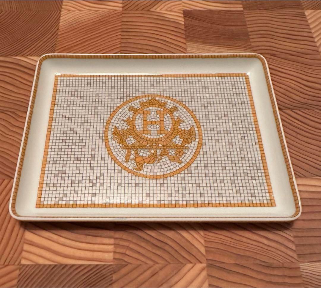 HERMES エルメス モザイク トレイ