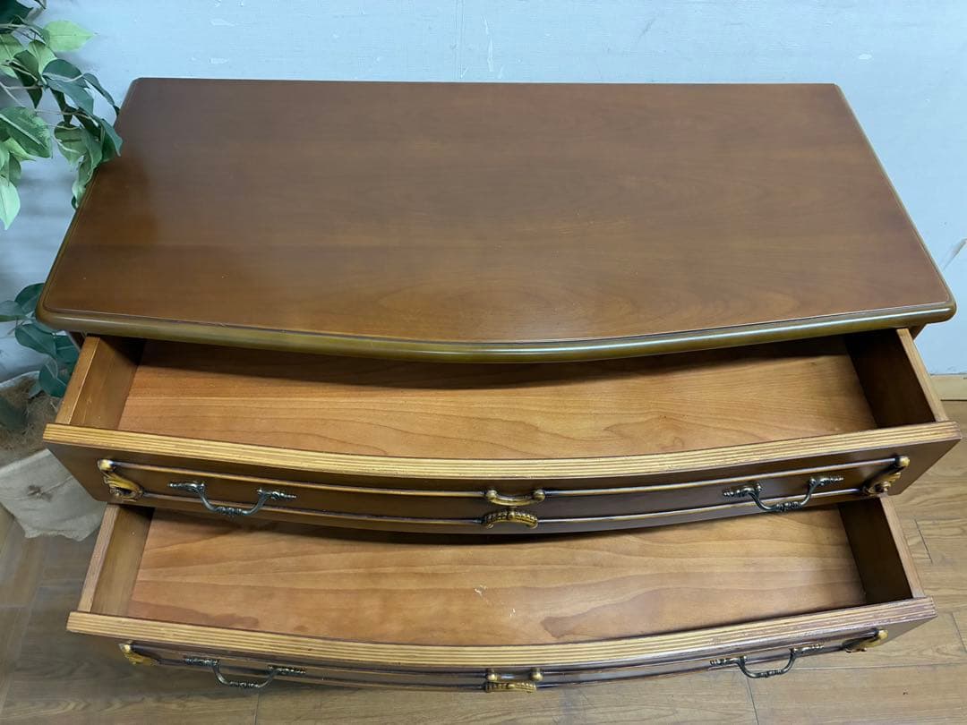 管409☆イタリア製☆アルティナージャ☆アンティーク☆4段チェスト☆マホガニー