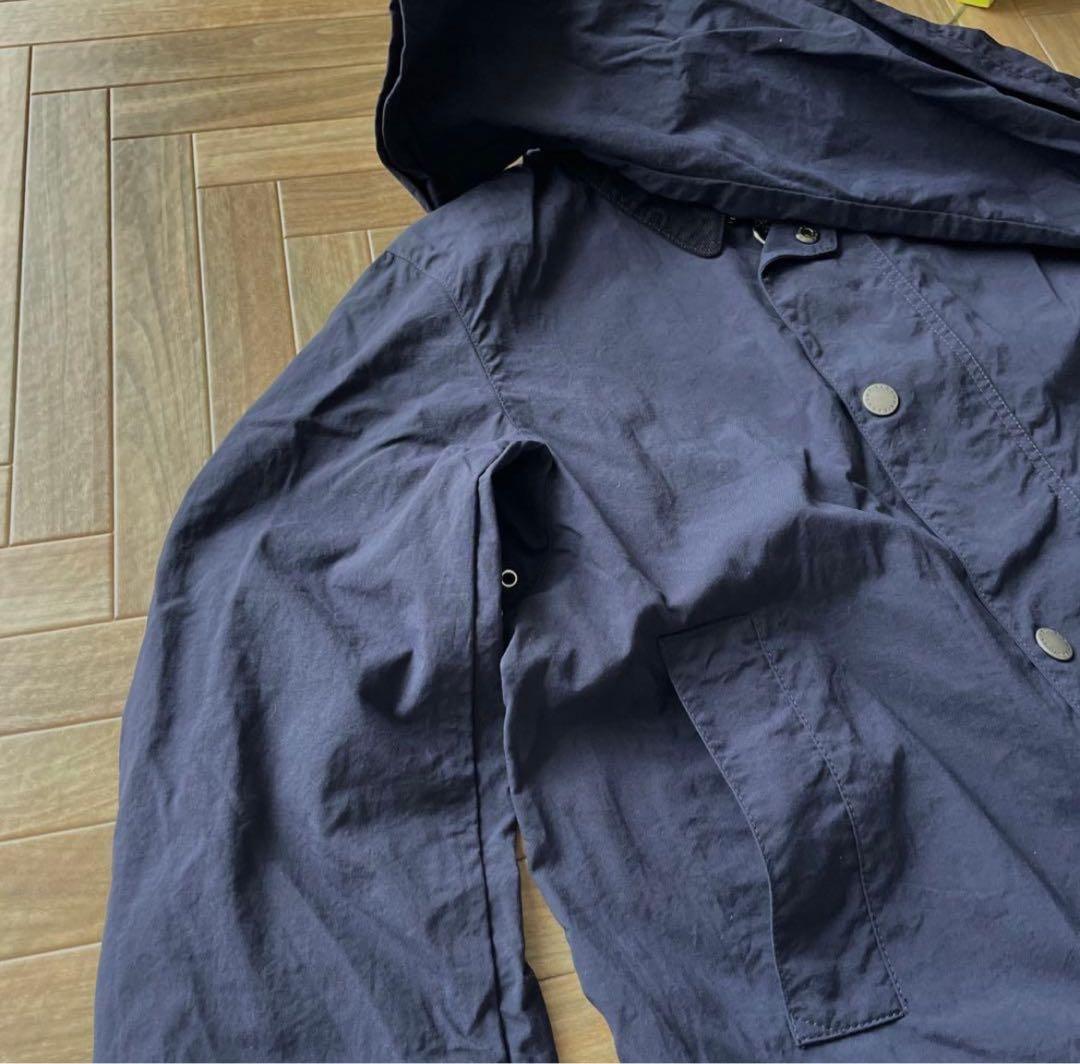 美品バブアー　barbour border ボーダー　サイズL 濃紺
