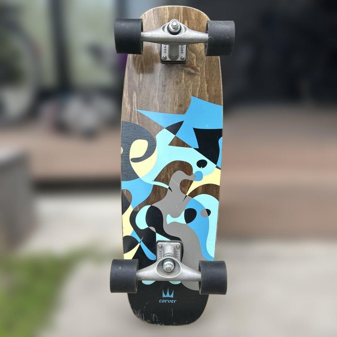 ブルー レイC7 カーバー ×イームズ 30 サーフスケート コンプリート