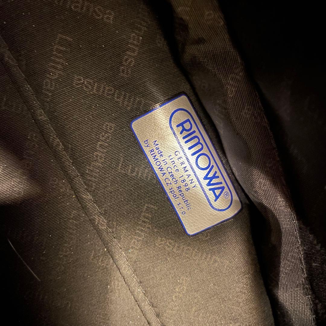 付属品フルセット RIMOWA Salsa ビジネストロリー 2輪 シルバー