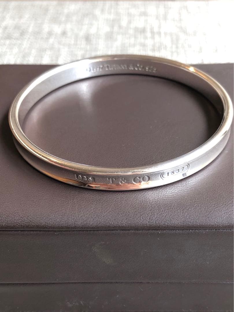 TIFFANYティファニー 1837 ナロー カフ シルバー バングルSV925