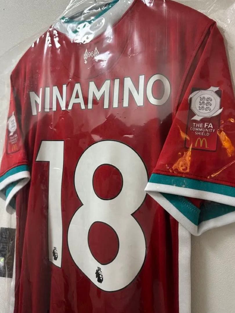 リバプール　ユニフォーム　南野拓実　コミュニティシールド　19/20（H）