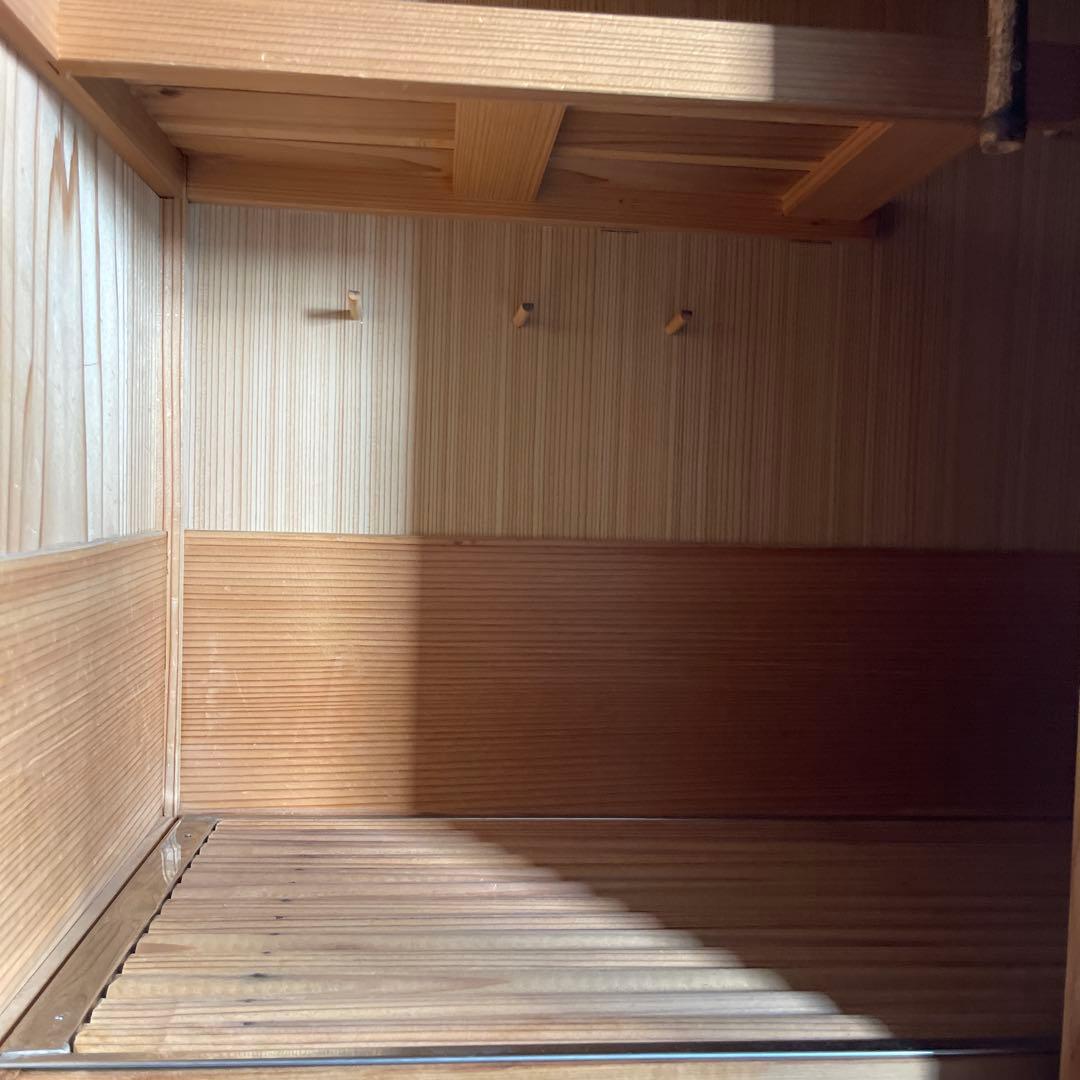 置水屋　茶道具　茶箪笥　茶棚　網代引戸